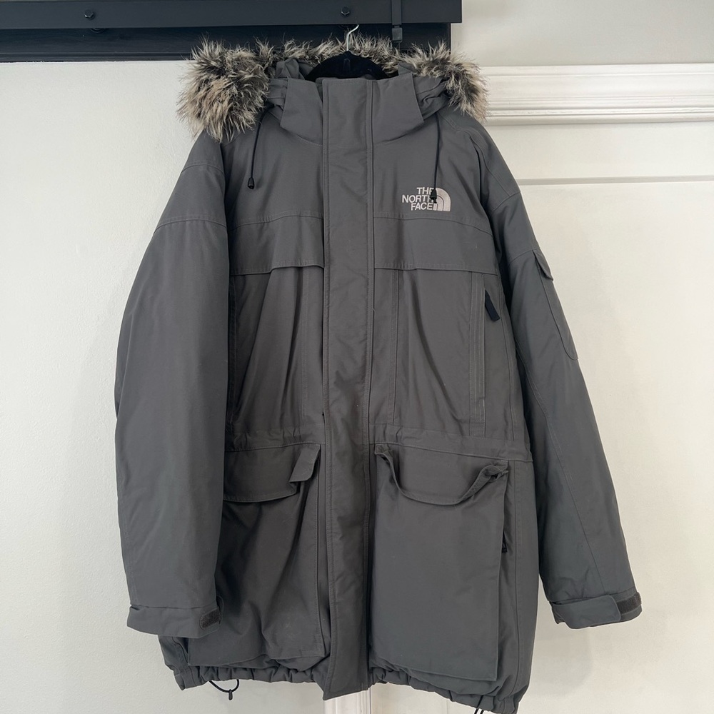 The North Face McMurdo Parka, Grey, Mens Large